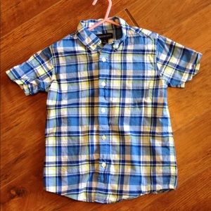 Boys Lands End button down, size 7